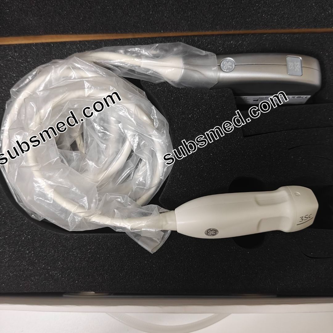 GE 3Sc-RS Phased Array Ultrasound Transducer Probe for GE Vivid S60/T8/IQ/I/Q; GE Logiq P9/E/F8; GE Voluson P8/S6/S8/S10